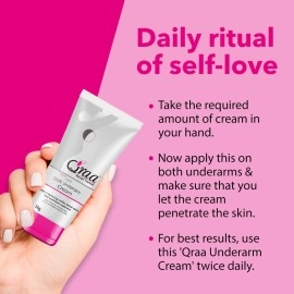 Qraa Underarm Black Spot Cream, 50g
