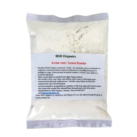 BSD Organics Powder Arrow root/Ararot Powder for Gravy, Puddings, Soups, Bread and More - 50 grams