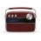 Saregama SC03 Carvaan Hindi Portable Digital Music Player - Cherrywood Red (Pack of 1)