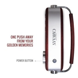 Saregama SC03 Carvaan Hindi Portable Digital Music Player - Cherrywood Red (Pack of 1)