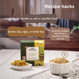 TWO BROTHERS Sugarcane Jaggery Block 900 gms