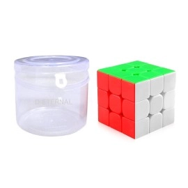 D ETERNAL 3x3x3 High Speed Stickerless Magic Speed..