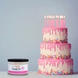 CCDS Sponge Gel Especially Useful When Making Eggless Cakes, 125gm Cooking Food Baking