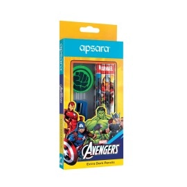Apsara Marvel Avengers Extra Dark Pencils - Pack of 10
