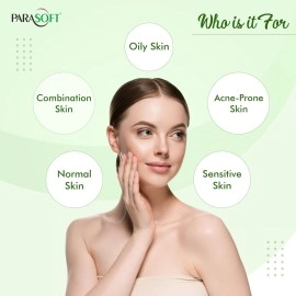 Parasoft Cal Calamine lotion Enriched with Aloe vera & Rose oil For Face & Body Skin Rashes Anti-Itch Soothing Lotion for Summer Rashes, Sunburn, Irritated Skin Prickly Heat & Insect bites- 70 ML