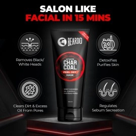 Beardo Activated Charcoal Peel Of Mask