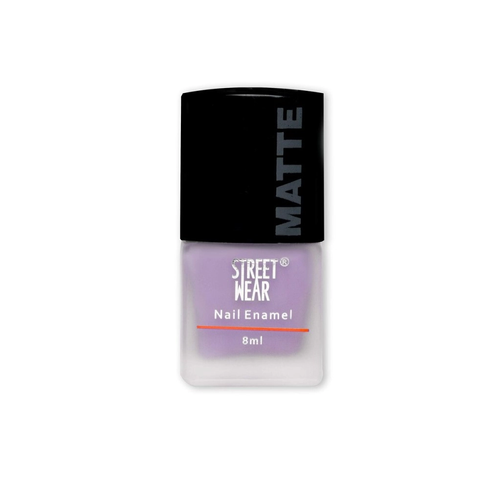 Street Wear Matte Nail Enamel, Misty Mauve, 8ml
