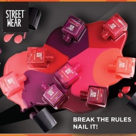 Street Wear Matte Nail Enamel, Misty Mauve, 8ml
