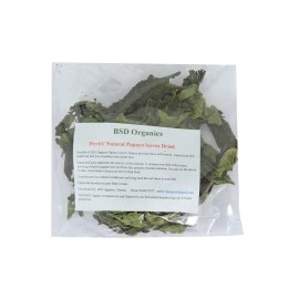 BSD Organics HerbY Natural Papaya leaves Dried/Papita patta/Pappali ilai for Tea, Juice, Skin Care, Hair Care and more-200 grams