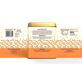 The Indian Chai - Anti Diabetic Tea 100g | Pro Dia Herbal Tea | with Gymnemma Sylvestre, Giloy Stem, Paneer DODI, Bitter Melon, Jamun Seed and Others | Nitrogen Filled, Vacuum Sealed for Freshness |