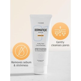 Dermafique Vitality Flash Facial Cleanser - 100ml