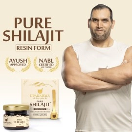 Upakarma Ayurveda Pure Soft Shilajit/Shilajeet Resin/Mumijo/High Potency with Measuring Spoon, Natural Source of Fulvic Acid & Trace Minerals (30 Grams/ 1.04 fl. Oz) Pack-1