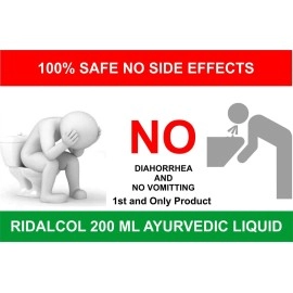 RIDALCOL 200 ML LIQUID TO HELPS TO STOP QUIT ALCOHOL AND NARCOTIC ADDICTION AYURVEDIC PRODUCT