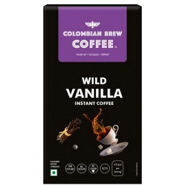 COLOMBIAN BREW COFFEE Vanilla Instant No Sugar Vegan, 50g