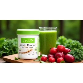 Zevic Stevia Sugar Free | Zero Calories Stevia | Vegan & Keto | 100% Natural Sweetener | Sugar Substitute Natural | Diabetic Friendly - 900g (300g x 3)