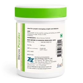 Zevic Stevia Sugar Free | Zero Calories Stevia | Vegan & Keto | 100% Natural Sweetener | Sugar Substitute Natural | Diabetic Friendly - 900g (300g x 3)