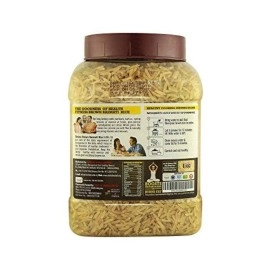 SHRILALMAHAL Fitness Brown Basmati Rice (Weight Loss Special), (4 Kg : 4 x 1 Kg Jars) | Low Glycemic Index | Gluten Free | Immunity Booster