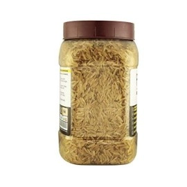 SHRILALMAHAL Fitness Brown Basmati Rice (Weight Loss Special), (4 Kg : 4 x 1 Kg Jars) | Low Glycemic Index | Gluten Free | Immunity Booster