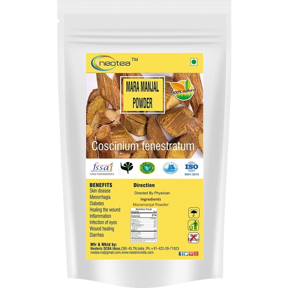 Neotea Daruharidra/Mara Manjal Powder/Berberis aristata/chitra/baagi soothra, 200gm