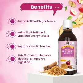 Dr. Patkar\'s Apple Cider Vinegar with Cinnamon and Fenugreek-200 ML