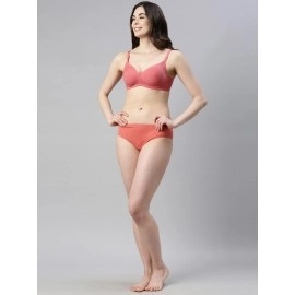 Enamor A042 Side Support Shaper Stretch Cotton Everyday Bra - Non-Padded, Wire-Free & High Coverage