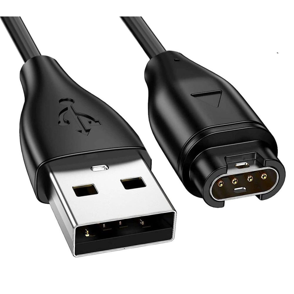 Ankey Garmin Fenix 5/5S/5X/Plus Charger, Replacement USB Data Sync Charging Cable Wire 3.3ft for Garmin Fenix 5/5S/5X/Forerunner 935/Quatix 5/Quatix 5 Sapphire/Vivoactive 3 Watch, BLACK
