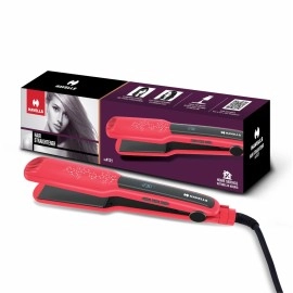 Havells HS4121 Wide plate temperature control hair straightener (Red) - Version May Vary