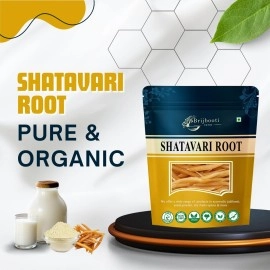 BrijBooti Birju Mahavir Shatavari Root - Asparagus Racemosus - Satawar - Satawari 100 Gr