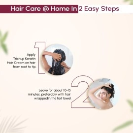 Trichup Keratin Hair Cream 200 ml, Multi