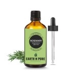 Earth N Pure Rosemary Essential Oil 100% Pure, Undiluted, Natural & Therapeutic Grade - Aromatherapy, DIY, Relaxation, Scalp Treatment, Healthy Hair Growth, Anti-aging, Dry Skin((50 Ml)