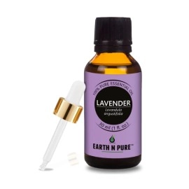 Earth N Pure Lavender Essential Oil with Imported Glass Dropper - 30 ml