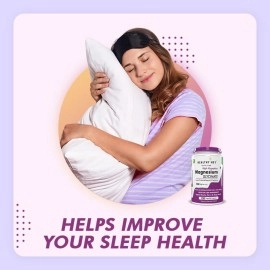 HealthyHey Nutrition High Absorption Magnesium Glycinate, 550mg - 120 Vegetable Capsules