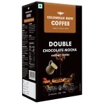 Colombian Brew Coffee Double Chocolate Mocha Instant Coffee, Vegan, No Sugar - 50gm