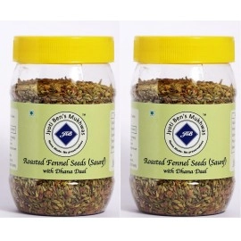 Jyoti Ben\'s Mukhwas - Roasted Fennel Seeds with Dhana Daal (Pack of 2)