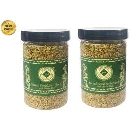Jyoti Ben\'s Mukhwas - Roasted Fennel Seeds with Dhana Daal (Pack of 2)