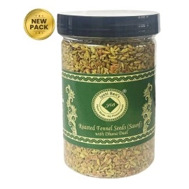 Jyoti Ben\'s Mukhwas - Roasted Fennel Seeds with Dhana Daal (Pack of 2)