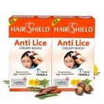 Hairshield Anti Lice Cream Wash Free Head Lice Comb With Every Pack (30 Ml X Pack Of 2 = 60 Ml)