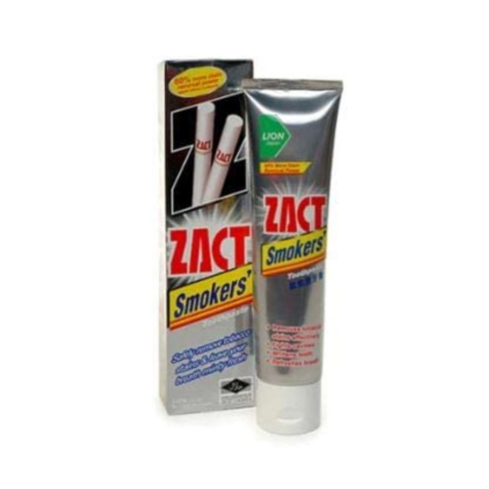 Zact Lion Imported Stain Fighter Super Whitening Anti-Tobacco Stain Smokers Toothpaste (100gm)
