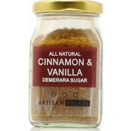 Artisan Palate All Natural Cinnamon and Vanilla Demerara Sugar (Pack of 150 g)