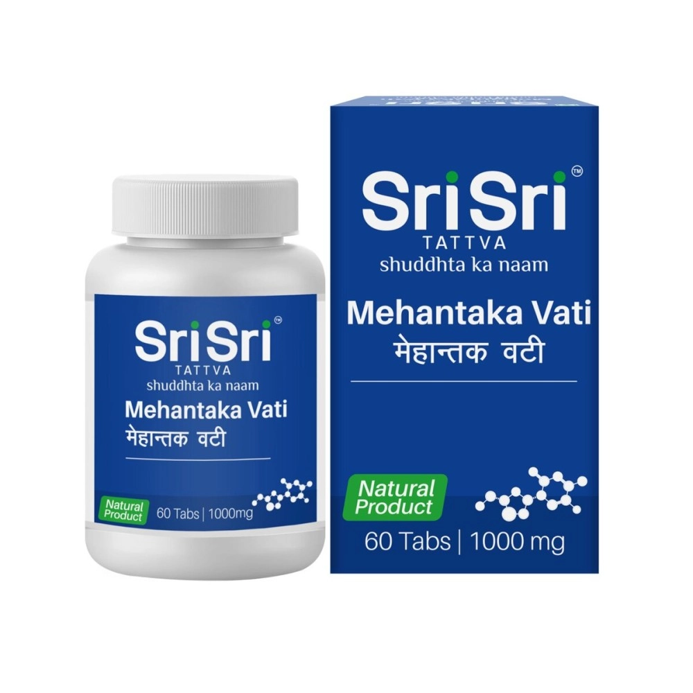 Sri Sri Tattva Mehantaka Vati, 1000mg (Pack of 2)