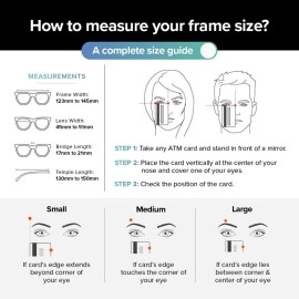 Intellilens Square Blue Cut Computer Glasses for Eye Protection | Unisex, UV ProtectionZero Power, Anti Glare & Blue Light Filter Glasses, Black, Free Size