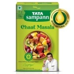 Tata Sampann Chaat Masala with Natural Oils, 100g, Chat Masala Powder, Crafted by Chef Sanjeev Kapoor, With Chefs Exclusive Tip, Rich Aroma & Flavour