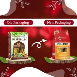 BrijBooti Mahavir Daru Haldi Indian Berberis Aristata (200 g),Natural (BMPL-367)