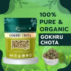BrijBooti Birju Mahavir 100 Gr Gokhru Chota - Tribulus Terrestris Seeds - Small Caltrops