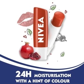NIVEA Pomegranate Shine Lip Balm - 4.8g