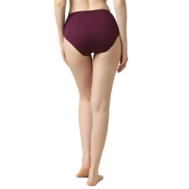 Van Heusen Women Hipster Panty - 100% Super Combed Cotton - Pack Of 3 - Anti Bacterial, No Marks Waistband, Moisture Wicking, Full Coverage, Multicolor, Medium