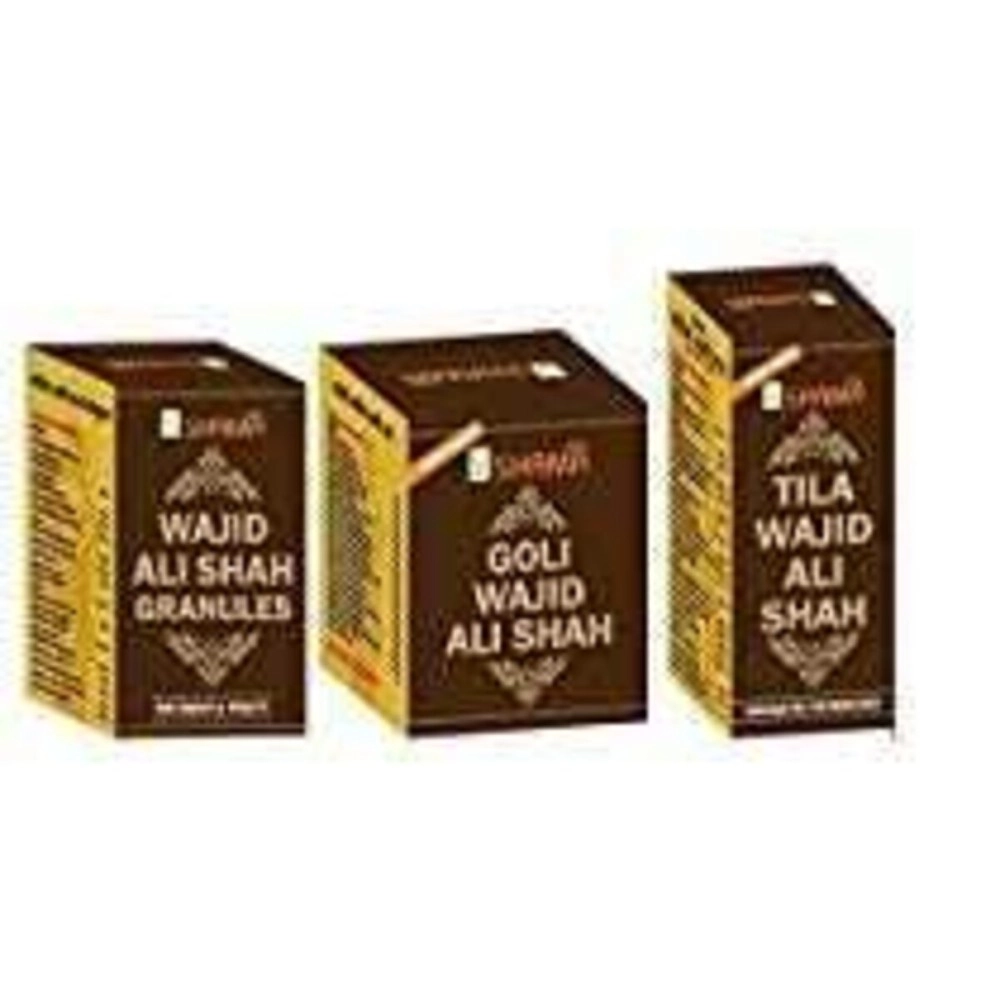 New shama wajid ali shah combo pack tablet 10 pills oil and granules