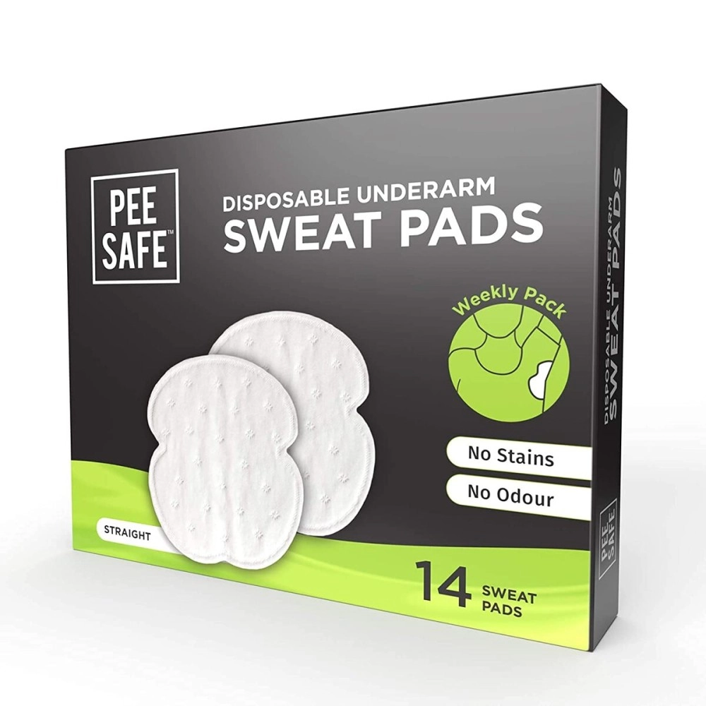 Pee Safe Sweat Pads Straight 14N