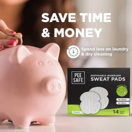 Pee Safe Sweat Pads Straight 14N