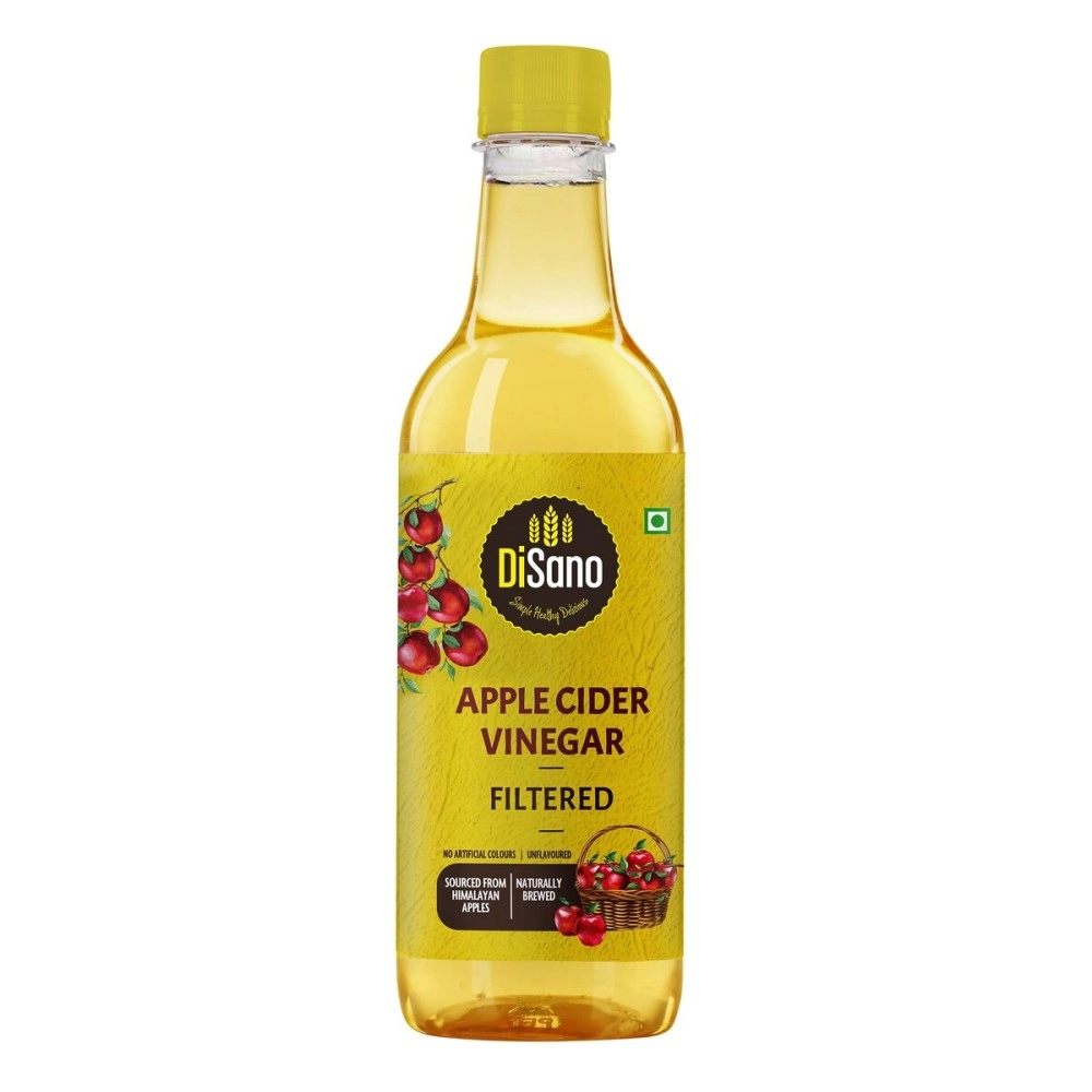 Disano Apple Cider Filtered Vinegar-500ML Plastic Bottle